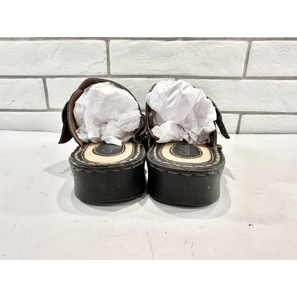 Cabela's Sandal Women's Size 11M Boho Brown Leather Thong Style Slip On - Picture 4 of 10